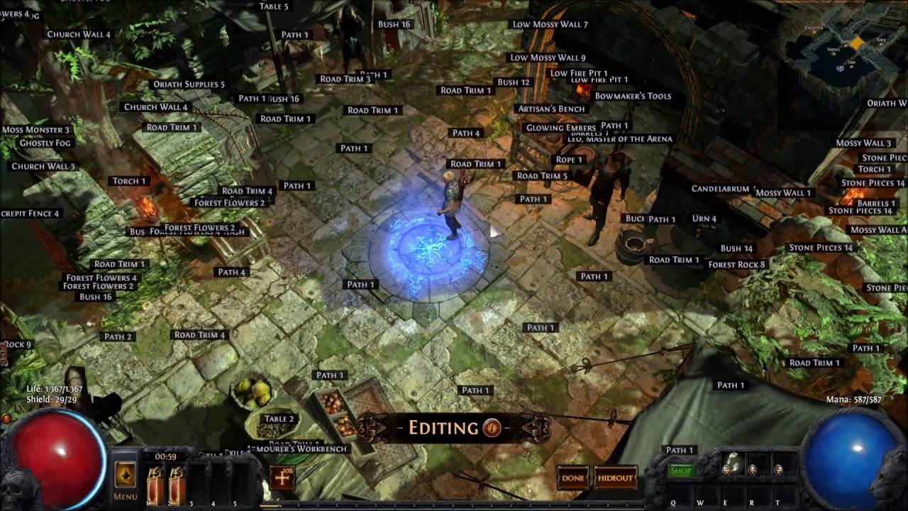 HIdeout Overgrown Ruins Overview