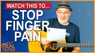How To Stop Sore Fingers From Guitar (I wish I knew this earlier!) @TomasMichaud
