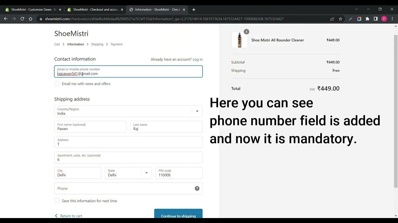 How To Make Phone Number Compulsory During Checkout In Shopify Phone how-to-make-phone-number-compulsory-during-checkout-in-shopify-phone