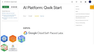 Qwiklabs | AI Platform: Qwik Start [GSP076]