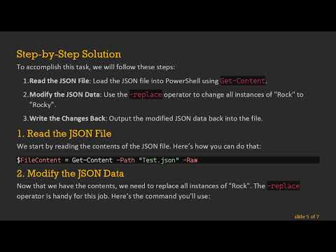 How to Effectively Find and Replace Values in JSON Using PowerShell