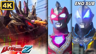 Download lagu (4K) Ultraman Z & Ultraman Geed Vs Gillvalis [ENG SUB]