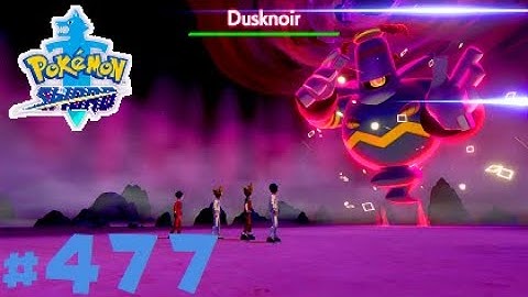 Pokemon Sword Shiny Dynamax Dusknoir Raid & Catch