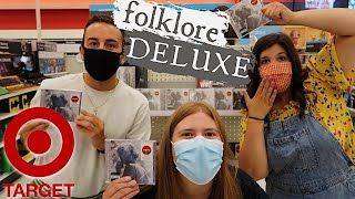 Buying folklore DELUXE + listening to 'the lakes'
