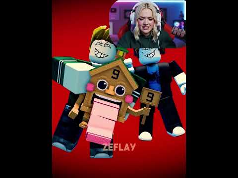 Reacting to Noobiny INFEENY IN ESCAPE TSUNAMI for Brainrots #shorts