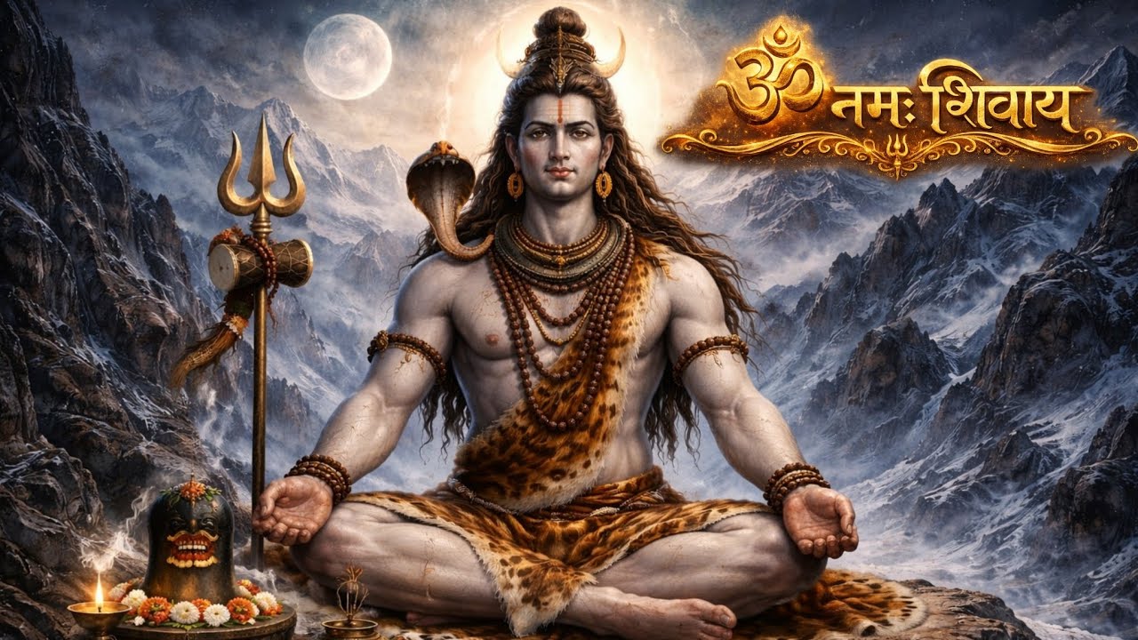 ॐ नमः शिवाय | Powerful Shiva Mantra | Deep Meditation & Peace