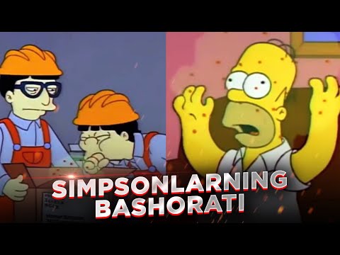 SIMPSONLAR BASHORATI! Sport, Siyosat va Hozirgi kundagi voqealar!