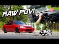 Honda civic raw pov mountain run 4k  dseries vtec