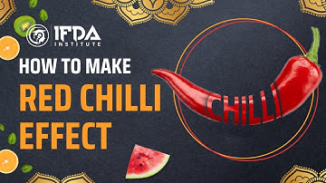Red Chilli Manipulation Text Effect in Photoshop