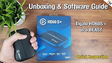 Elgato HD60S+ UNBOXING & TESTING software |FULL guide |By TH