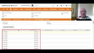 Oracle NetSuite Finance Lease Demo