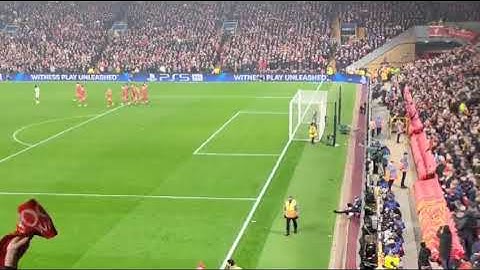 Luis Diaz makes it Liverpool 4 Bayer Leverkusen 0 on a great Anfield night