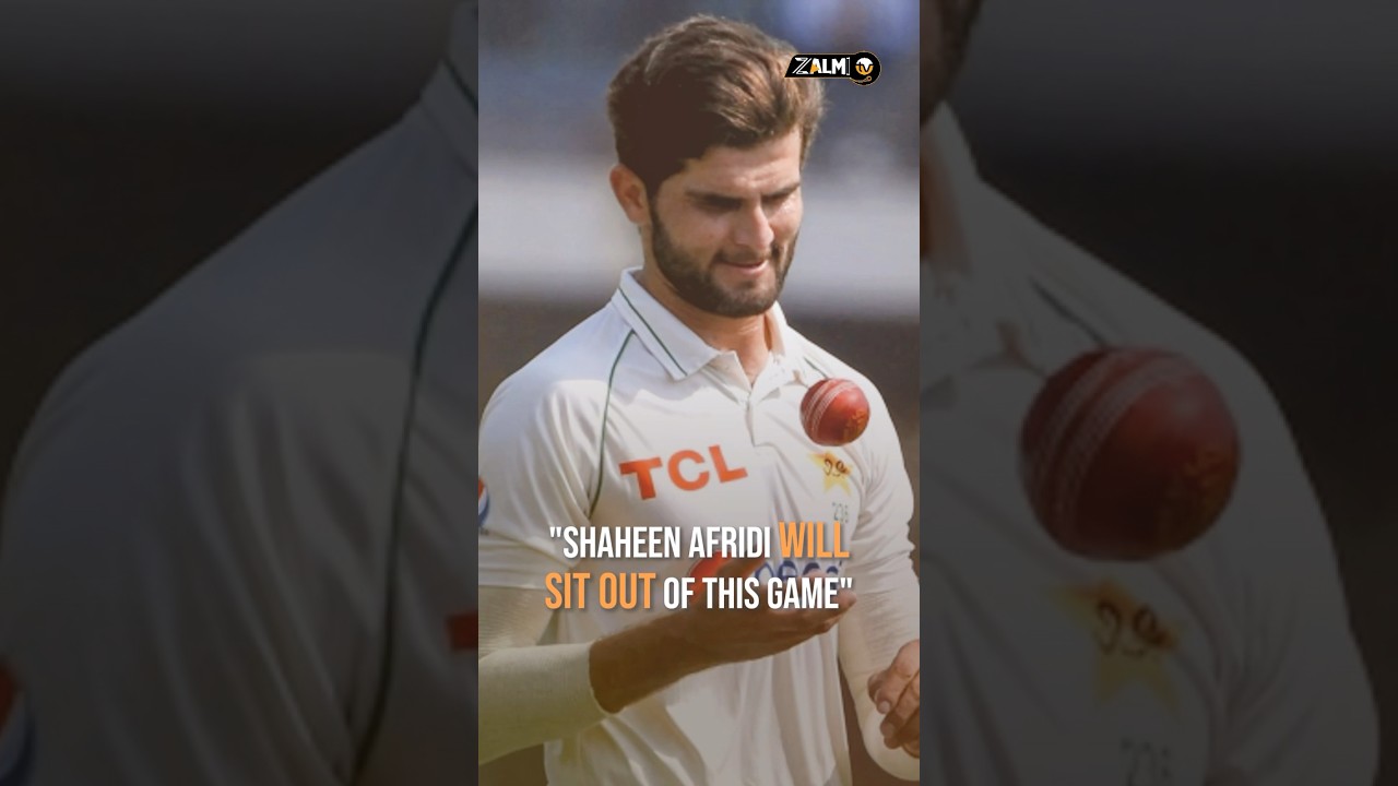 Jason Gillespie explains why Shaheen Afridi was excluded. 