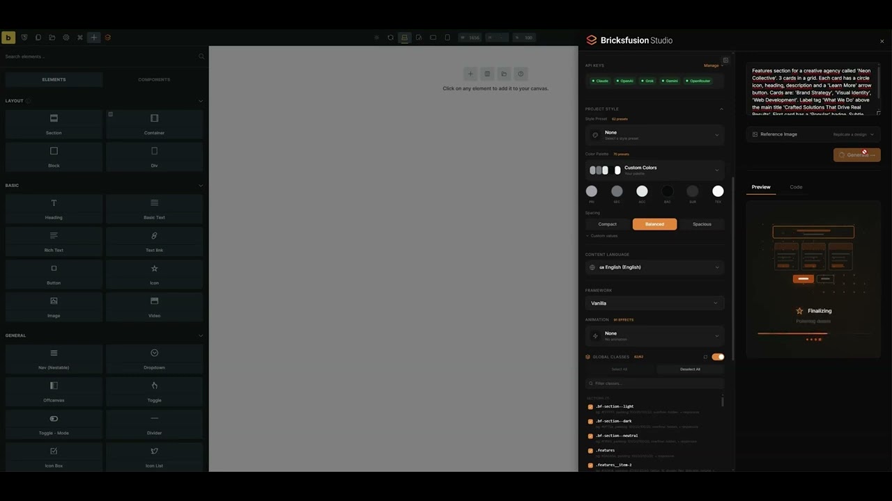 AI + Global Classes in Bricks Builder — Consistent Design in Seconds ...
