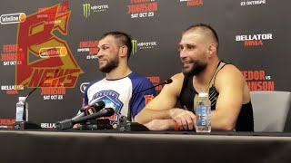 Друзья жестко зарубились на Bellator 269 /Шараф Давлатмуродов и Анатолий Токов