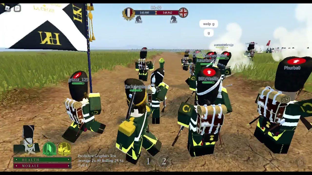 JagerGarde Karabiners VS 1st KGL and 42nd Regiment of Foot Roblox