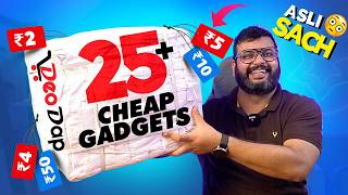 I TESTED 25 CHEAP Gadgets from DeoDap Under ₹2, ₹5, ₹10   REAL TRUTH!!  Ep #23