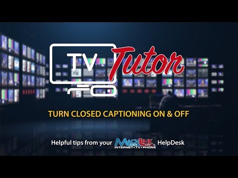 How to Turn Closed Captioning On and Off