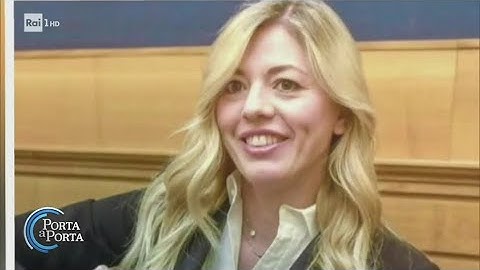 Chi è Maria Rosaria Boccia, al centro del "caso Sangiuliano" - Porta a porta 10/09/2024