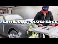 HOW TO FEATHER EDGE PRIMER ON REPAIRED AREA