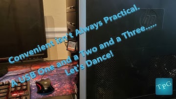 USB 1 front panel card reader vs a  USB 3 Plug in Card reader. Results are about what you