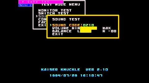 Built in Metronome on Taito F3