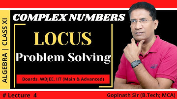 Locus on Complex Plane with Examples | Part 4