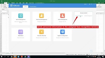 【How to】Add personal Info to Face Recognition Terminal through EZAccess