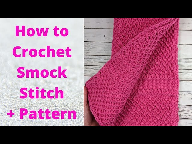 Tunisian Crochet Smock Crop – Bucket and Twine