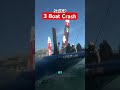 3 Boat Crash 🤬 | Christchurch SailGP Crash between USA, CAN, and DEN