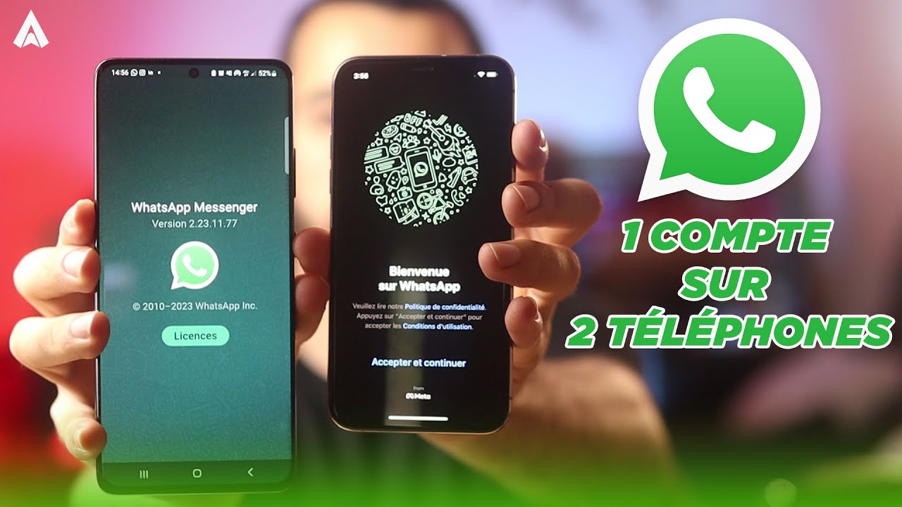 Utiliser 1 compte WhatsApp sur 2 Smartphone 