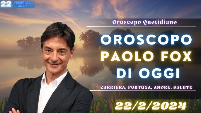 L'oroscopo di Paolo Fox - I Fatti Vostri 21/02/2024 