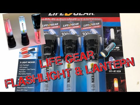 Life Gear Flashlight and Lantern Review : 5 Light Modes