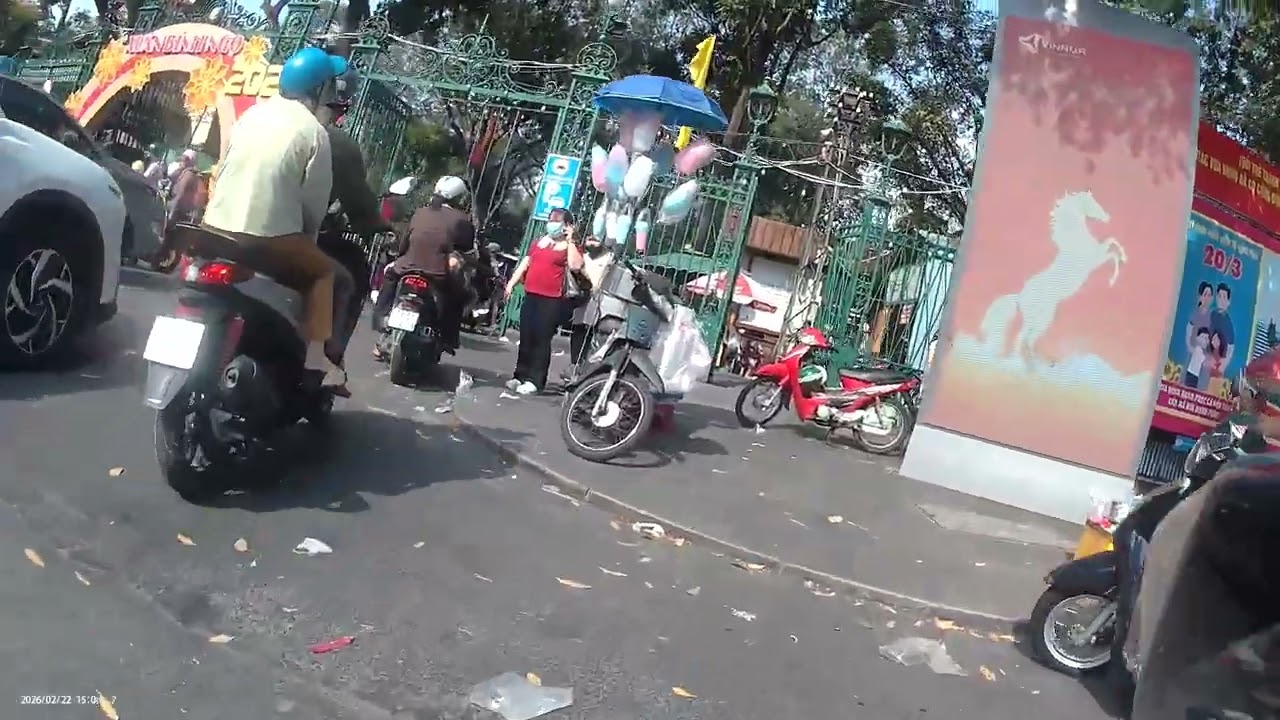 Phần 4 Chiều mồng 6 tết Bính Ngọ Cả Nhà Đi Thảo Cẩm Viên 22/02/2026