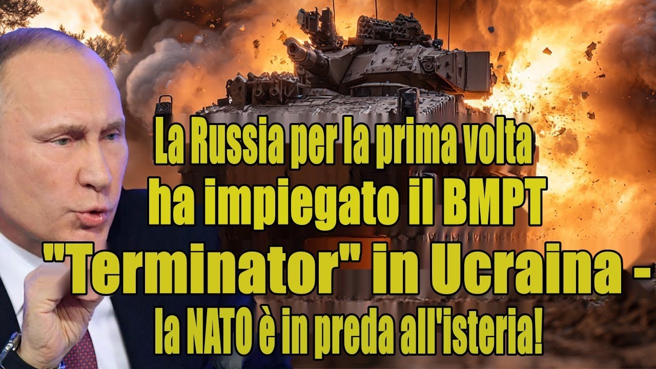 La Russia schiera il BMPT "Terminator": NATO in preda all'isteria totale!