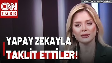 Yapay Zeka Dolandırıcılığı Arttı! CNN TÜRK Spikerini De Yapay Zekayla Taklit Ettiler