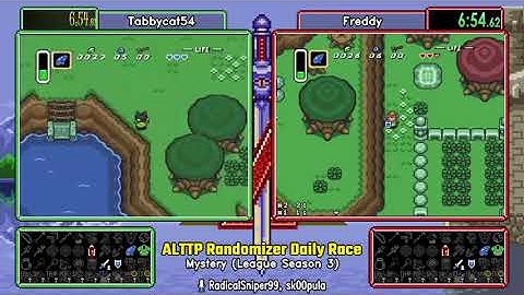 Mystery (League Season 3) Jul 20 2021. ALTTP Randomizer Daily Race