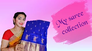 My saree collection / my silk & cotton saree collection/ my online saree collection
