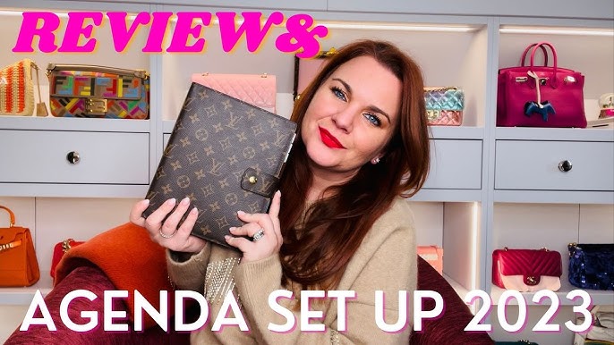 louis vuitton desk agenda refill 2024｜TikTok Search