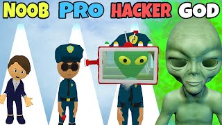 NOOB vs PRO vs HACKER vs GOD in Find The Alien