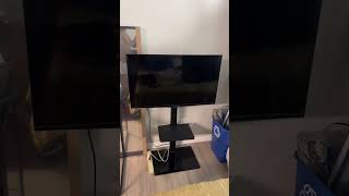 FITUEYES Floor TV Stand Unboxing + Setup #Amazon
