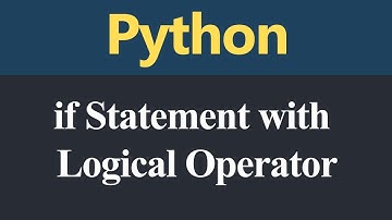 if Statement with Logical Operator in Python (Hindi)