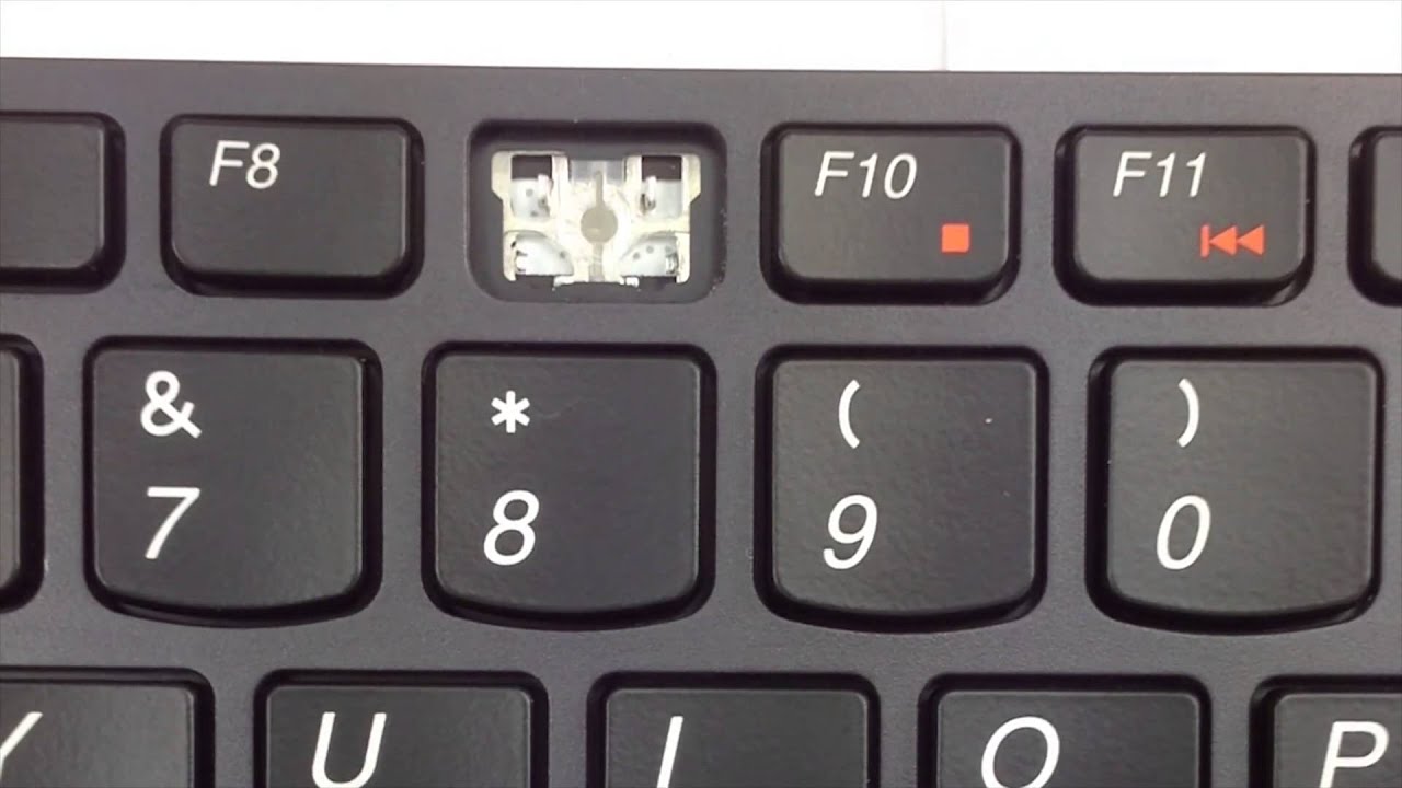 Replace Keyboard Key Lenovo IdeaPad Y580 | Fix Laptop ...