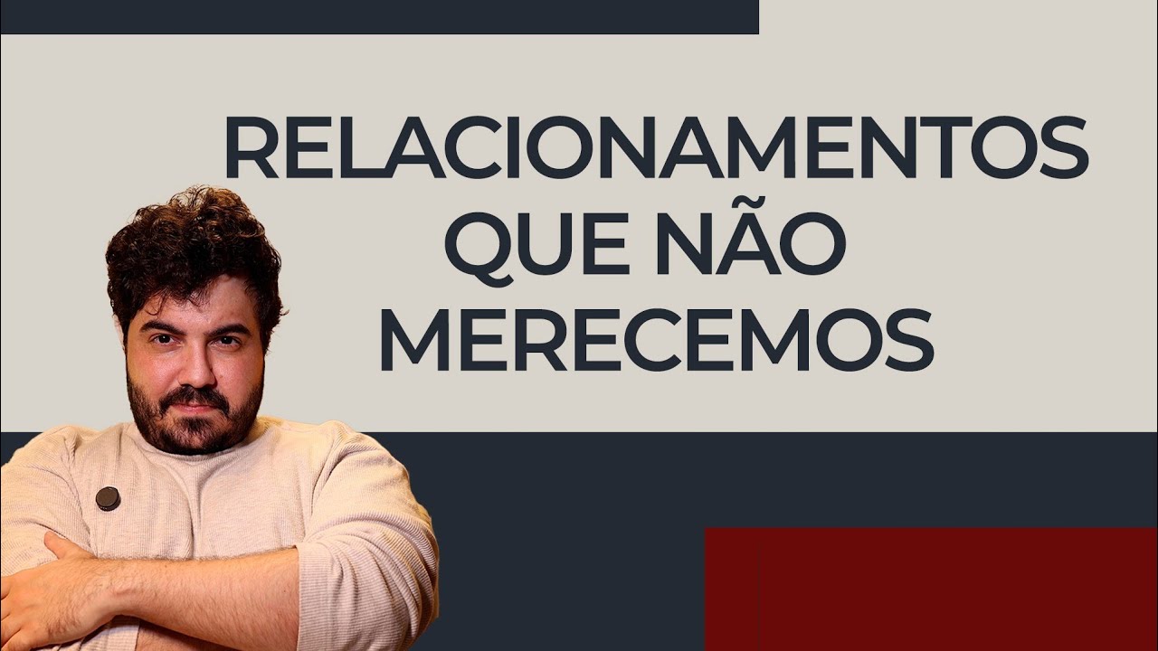 Por que é difícil sair de um relacionamento que não merecemos? | Psicólogo Victor