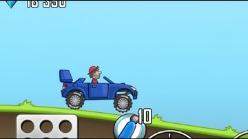 Hill climb racing | gameplay walkthrough part 15 | rally car on countryside | android iOS