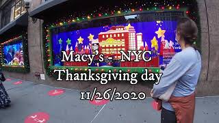 macys  thanksgiving  MACYS THANKSGIVING DAY PARADE NYC 2020 -COVID-19