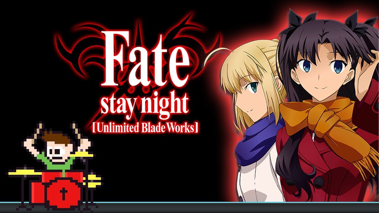 Fate Stay Night Ubw Op 2 Full Blind Drum Cover The8bitdrummer Youtube