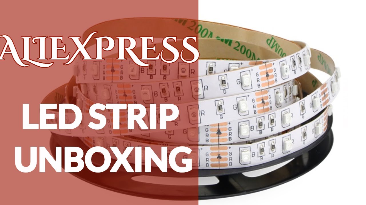 AliExpress LED Strip - UNBOXING& -