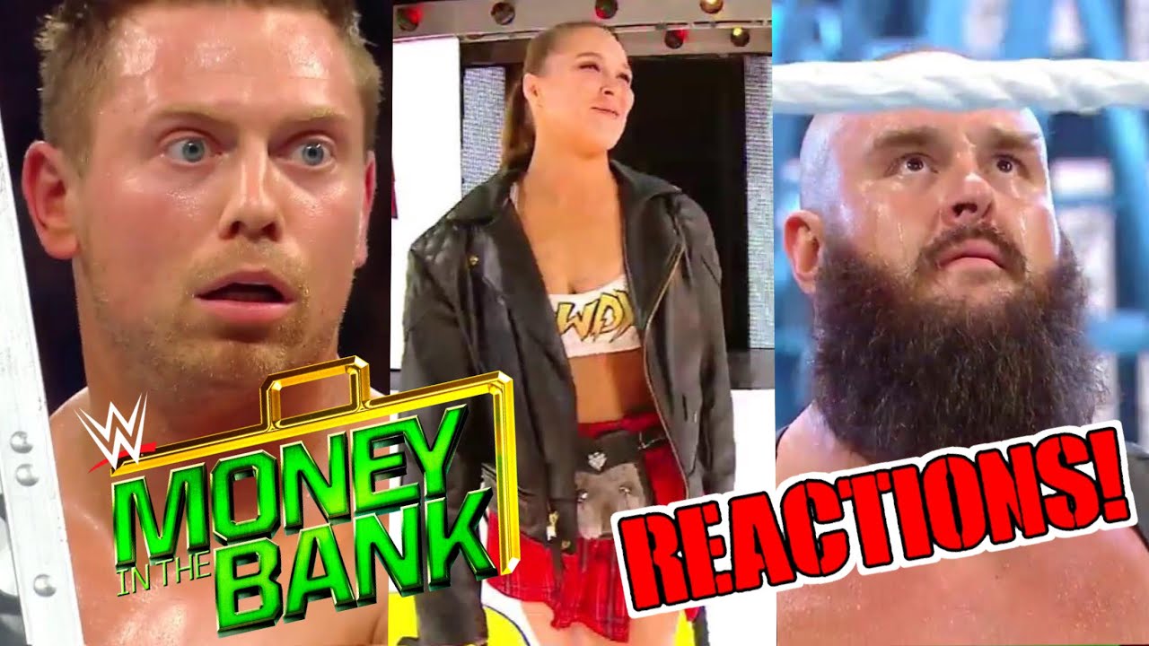 WWE MONEY IN THE BANK 2018 REACTIONS! ELLSWORTH RETURNS TO WWE! SHOCKING RESULTS - YouTube
