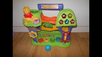 Vtech Winnie the Pooh Roll n Learn Tree toy review.VTech - Winnie The Pooh Roll 